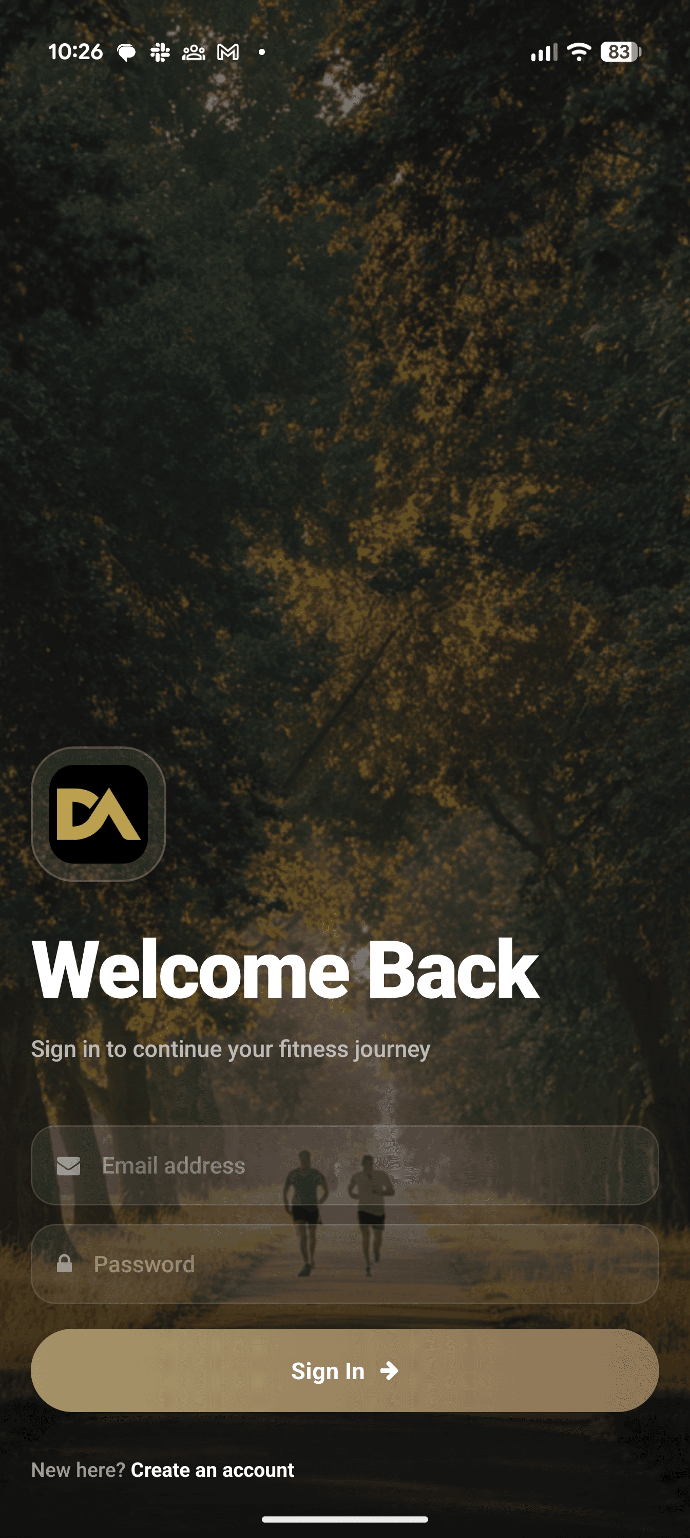 Fitness Tracking App