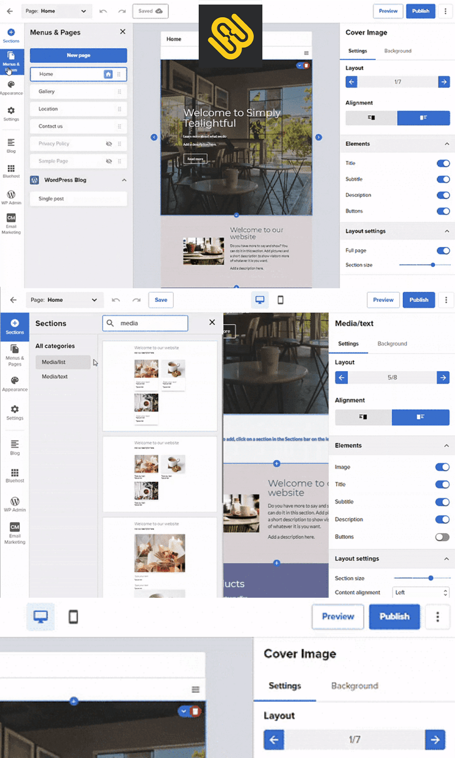 Appmachine - Website / Mail Builder