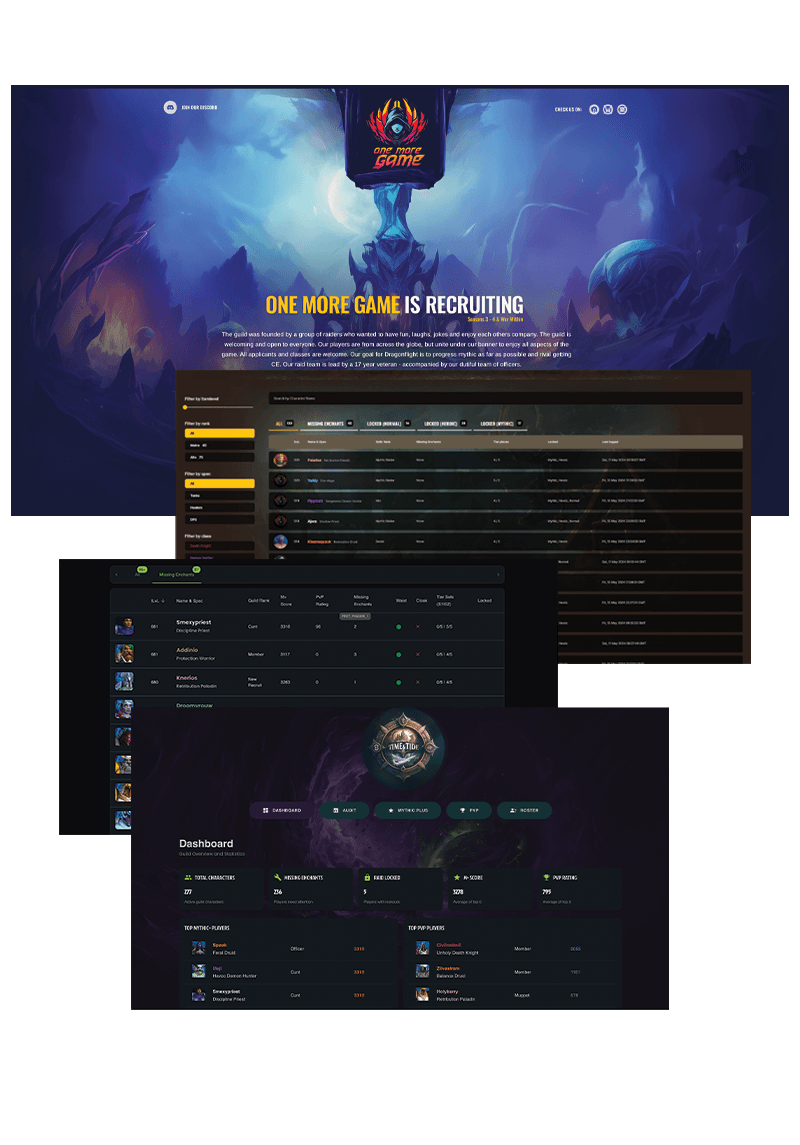 Guild Audit Tool
